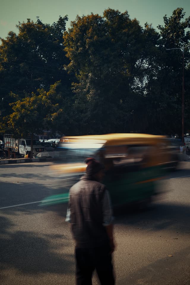 rickshaw blur